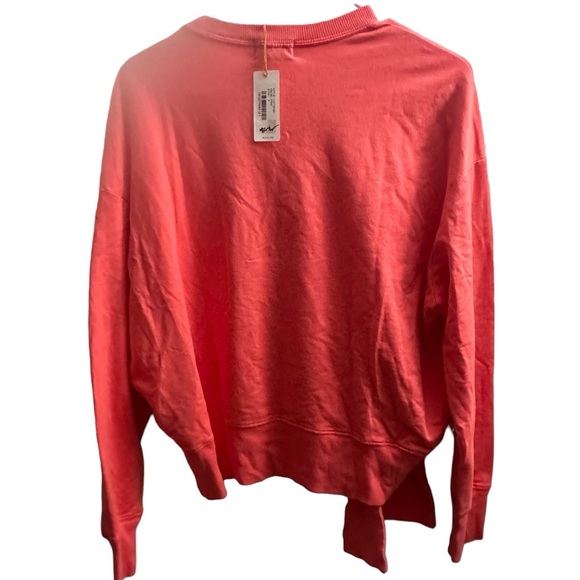 AG Adriano Goldschmied Kylan Sweatshirt Coral in Small - oversized NWT - Picture 6 of 13